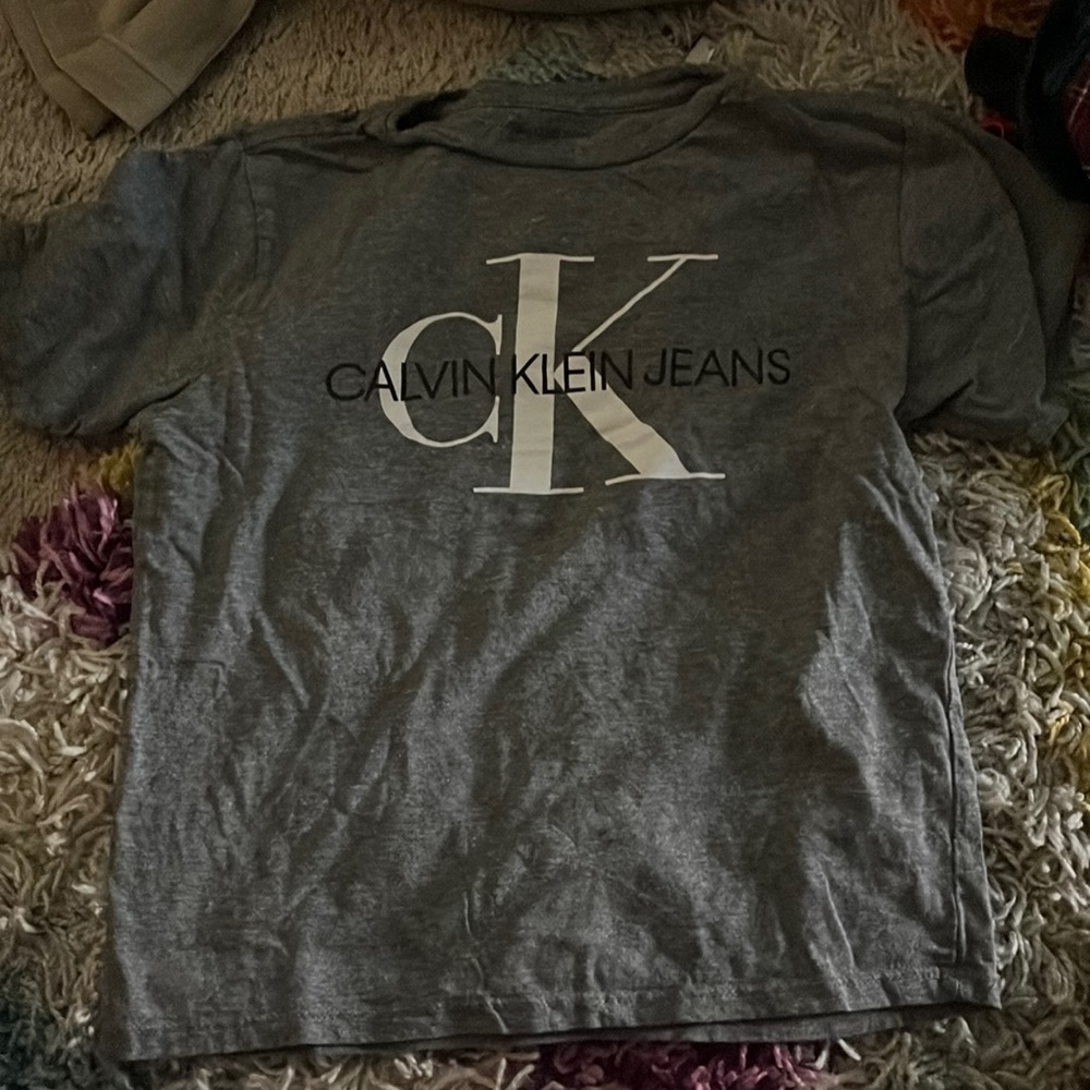 Calvin Klein size 8 boys shirt gently worn.